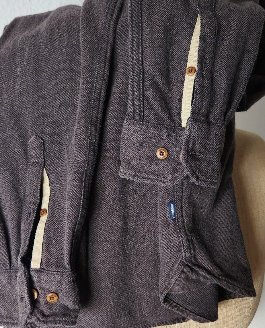 Camicie: Superdry Herren Hemd, Grösse L – Usato da Zürich venduto da Stephs13 4
