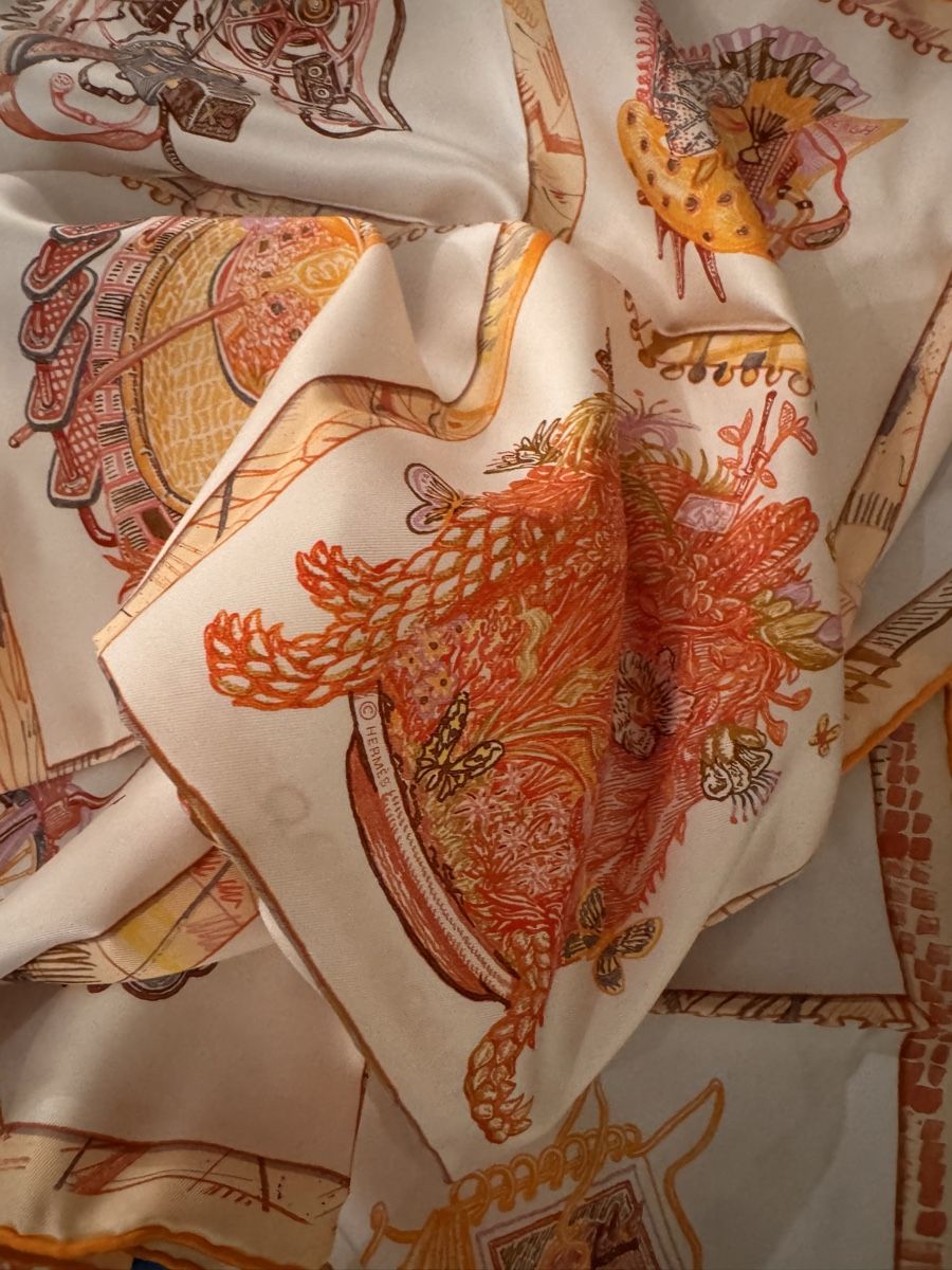 Hermès Foulard & Sciarpe: Hermès carré 90 neuf Chevaloscope – Nuovo e nell'imballaggio originale da Genève venduto da Allisgood 7