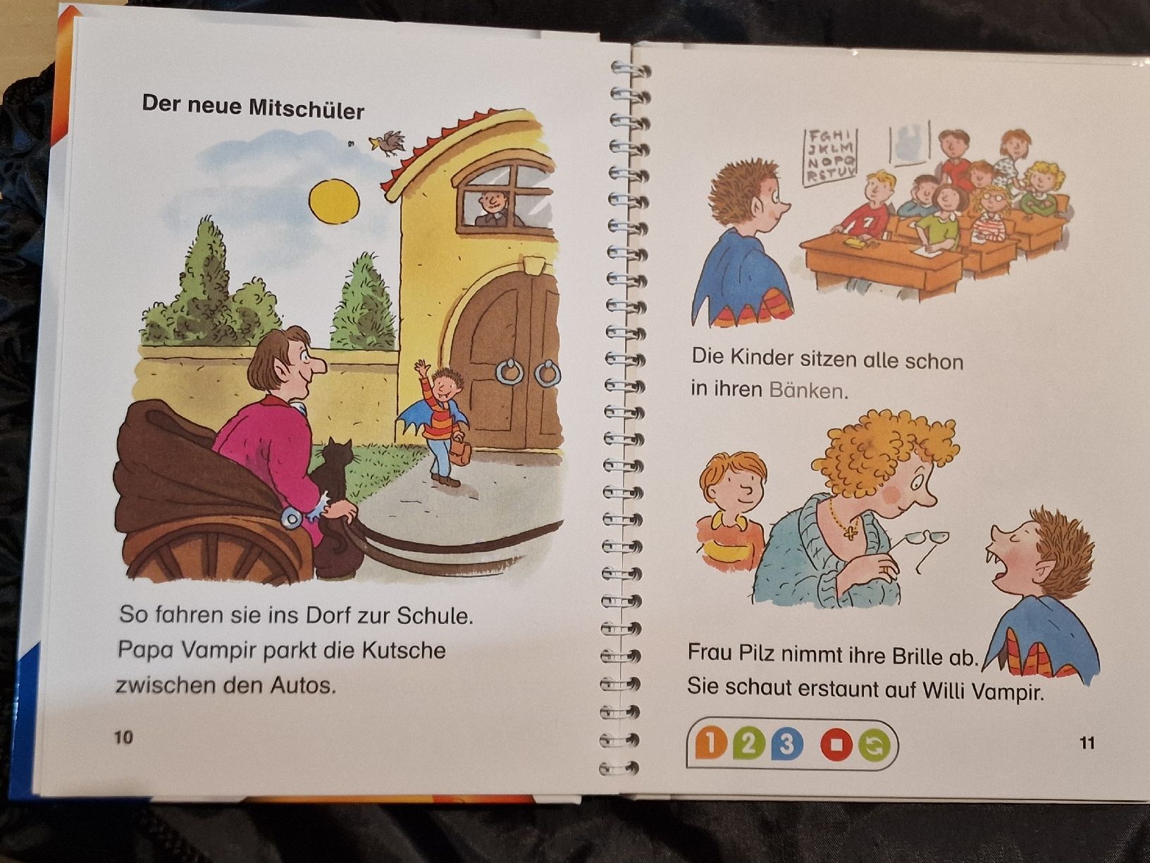 Libri: tiptoi Leserabe Buch - Willi Vampir in der Schule – Usato da Unterkulm venduto da Peggyli 1