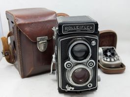 Rolleiflex Automat / Rolleikin 35mm – Zeiss Tessar 3.5/75