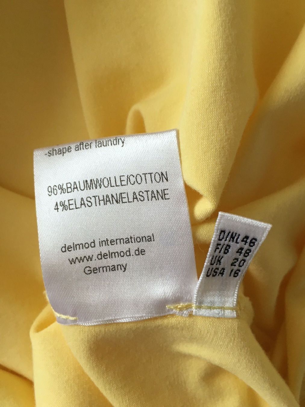 T-Shirts: Neuwertiges Kurzarm-T-Shirt, Vanille – Gebraucht aus Bern von Smile-2707 3