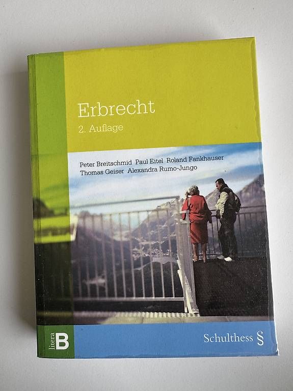 Libri: Erbrecht, Breitschmid, Eitel – Usato da Sörenberg venduto da An_bl