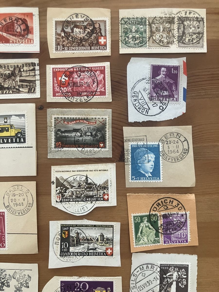 Tous les timbres: Briefmarken mit vollstempel – D'occasion à Bettwiesen par Jumpingfox 2