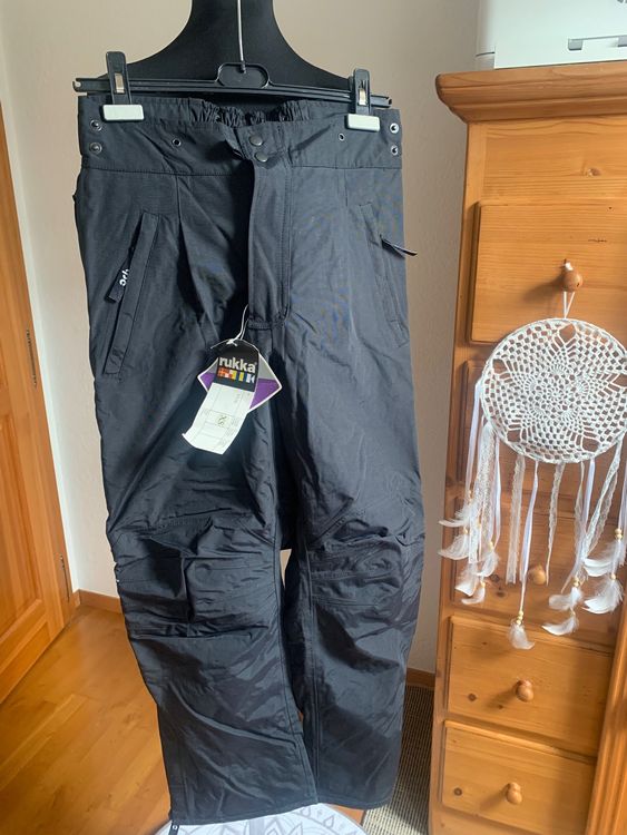 Schwarze Skihose von Rukka Gr. XS | Kaufen auf Ricardo