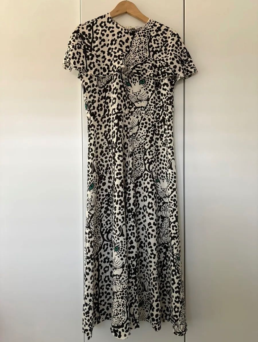 Valentino Robes: Red Valentino Leopard Print Kleid Gr. 44 – Neuf (Voir description) à Triesen par atos87