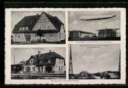 Wursterheide, Zeppelin über der Luftsch