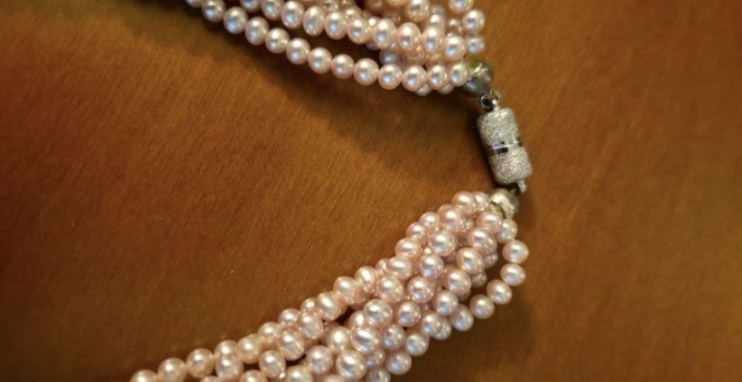 Catenine: Elegante Perlenkette mit Magnetverschluss  – Nuovo (secondo la descrizione) da Schaffhausen venduto da peggi77755 3
