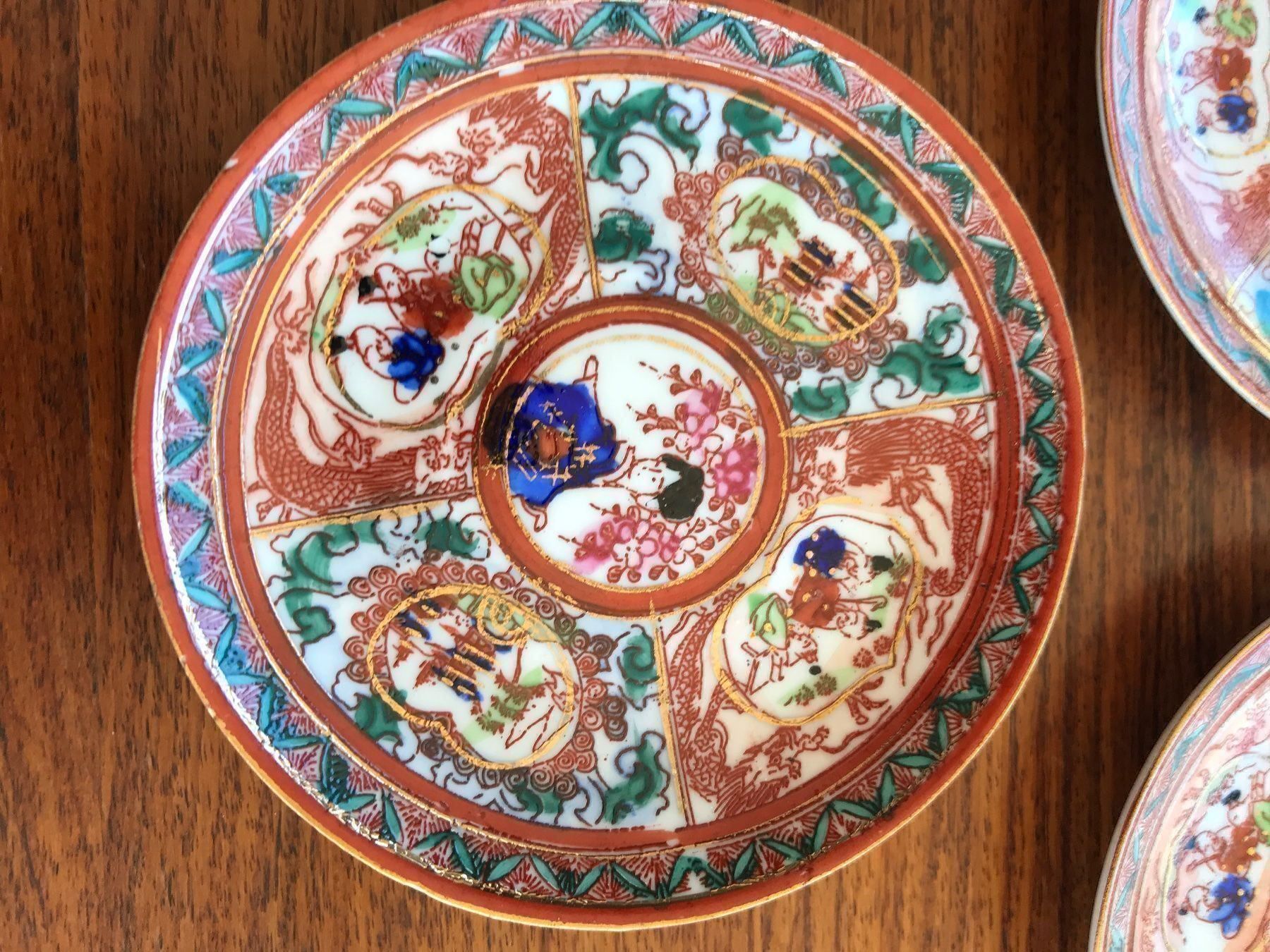 Set di piatti: Moriage Teeservice mit Geishalithophanie – Usato da niederbipp venduto da Esbenz 5