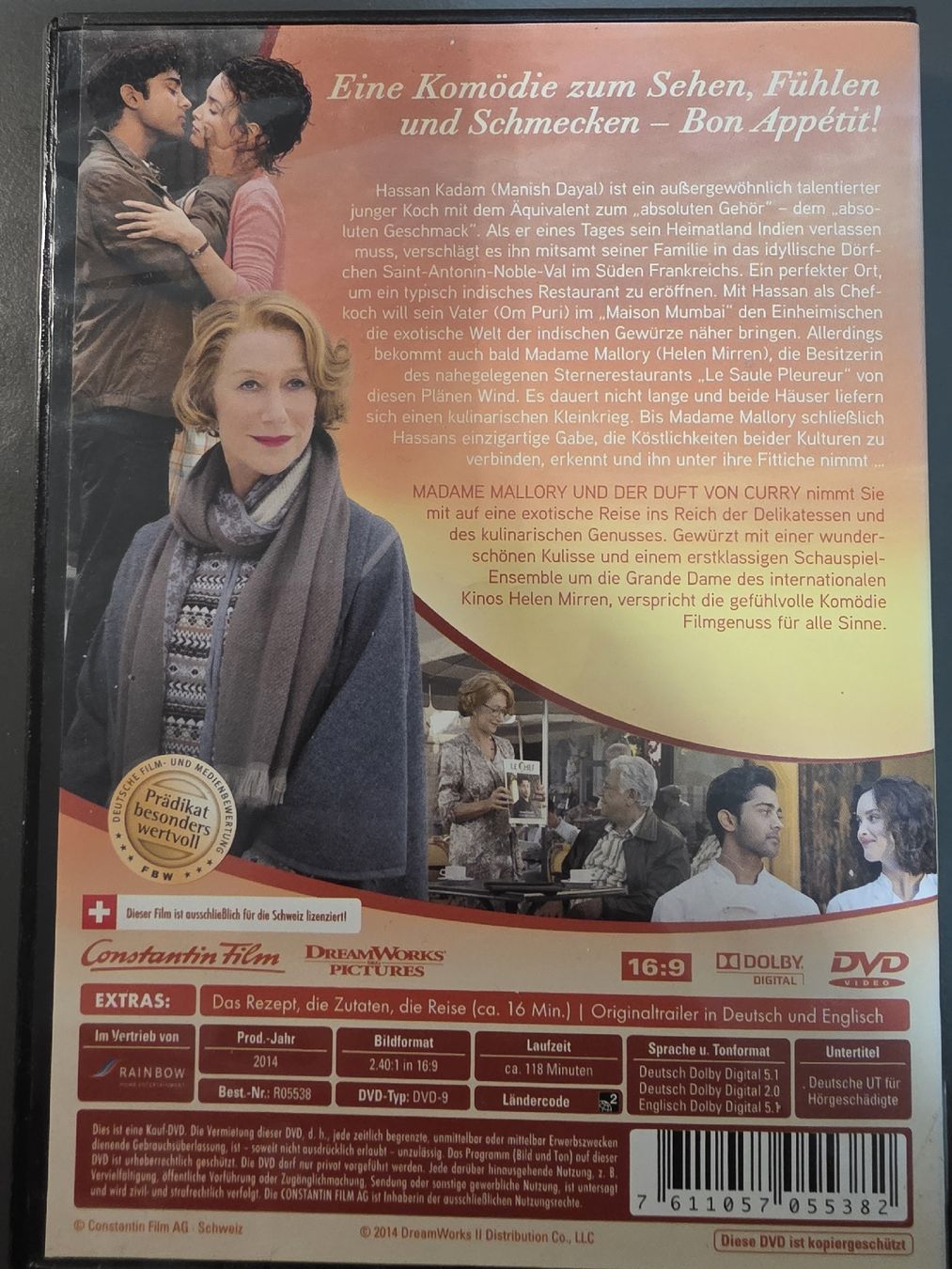 Tutti i DVDs: Madame Mallory und der Duft von Curry DVD – Usato da Zürich venduto da P-editon 1