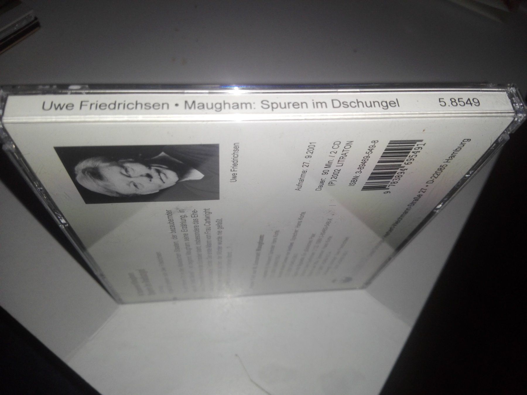 Audiolibri: Uwe Friedrichsen - Maugham; Souren im Dschungel    (2-CD's) – Usato da St.Gallen venduto da elk2022 7