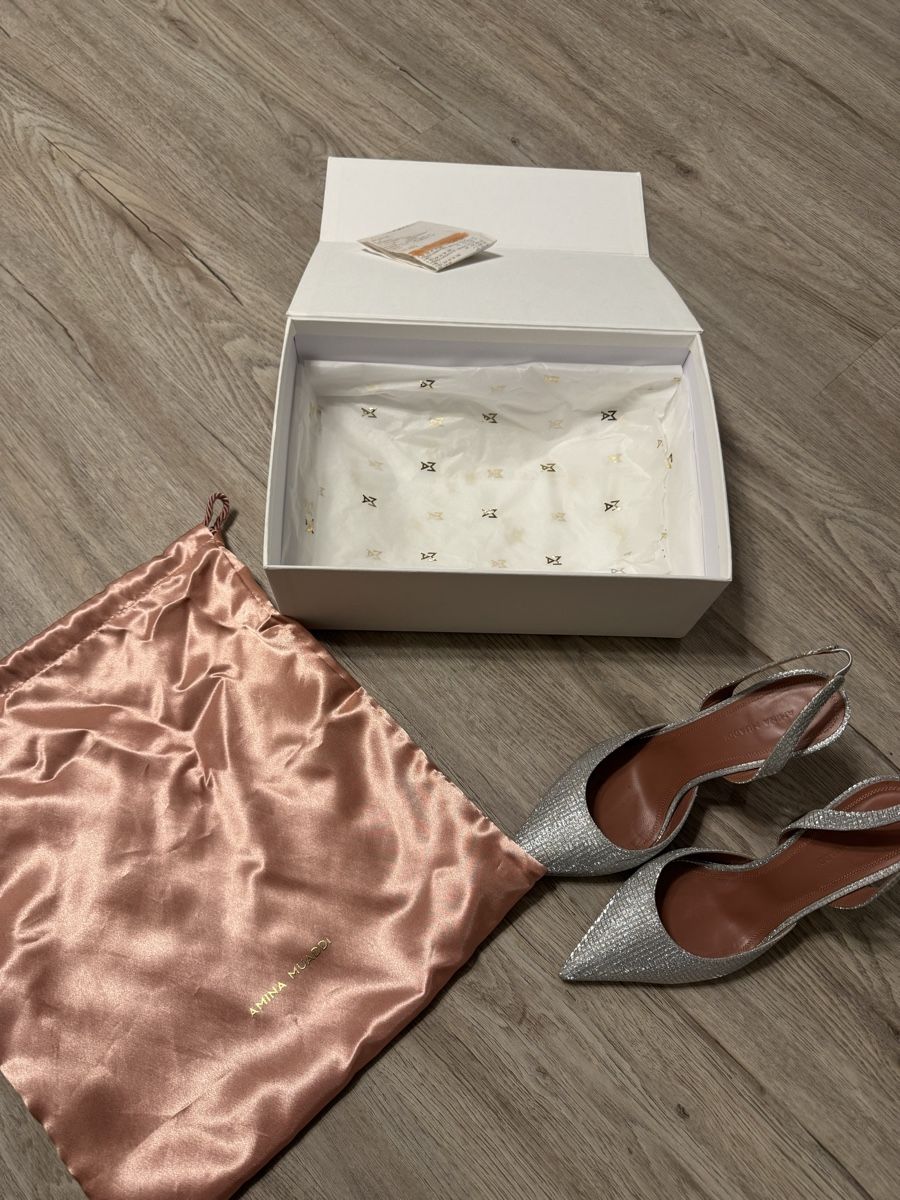 Scarpe da donna: Amina Muaddi Holli Sling 95 Pumps – Nuovo (secondo la descrizione) da Hergiswil NW venduto da DSU07 3