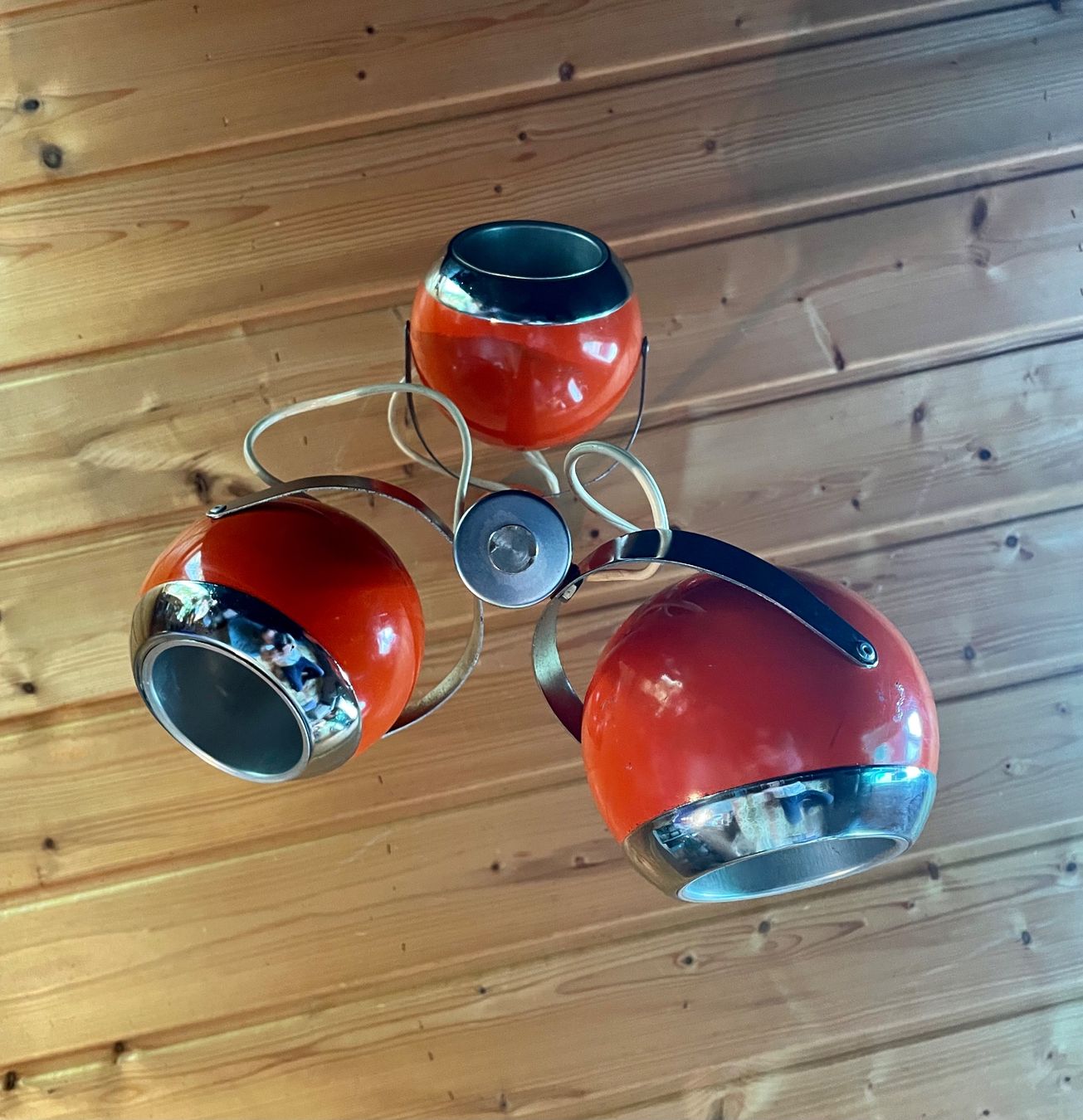 Lampadari & plafoniere: Lustre suspension, Space Age, Année 70 – Usato da Prez vers Siviriez venduto da Mistinguette 3