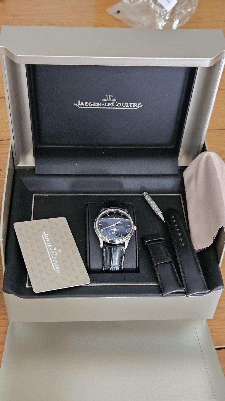 Jaeger-Lecoultre Uhren: Jaeger-LeCoultre master ultra thin moon comme neuve full set – Neu (gemäss Beschreibung) aus Bellevue von tcheppe 8