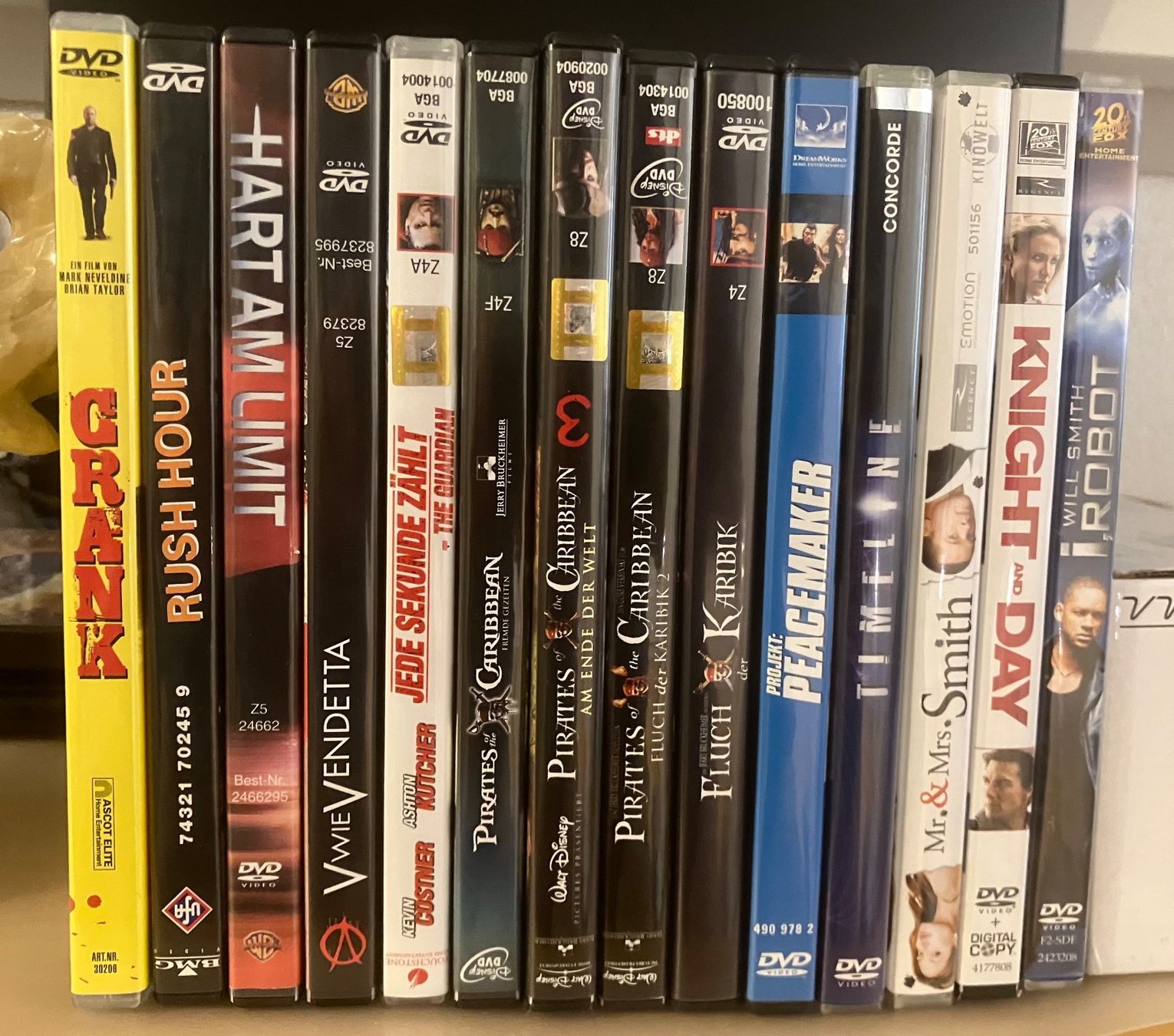Alle DVDs: DVD - 14 Stück - Action – Gebraucht aus Affoltern am Albis von 044marcello