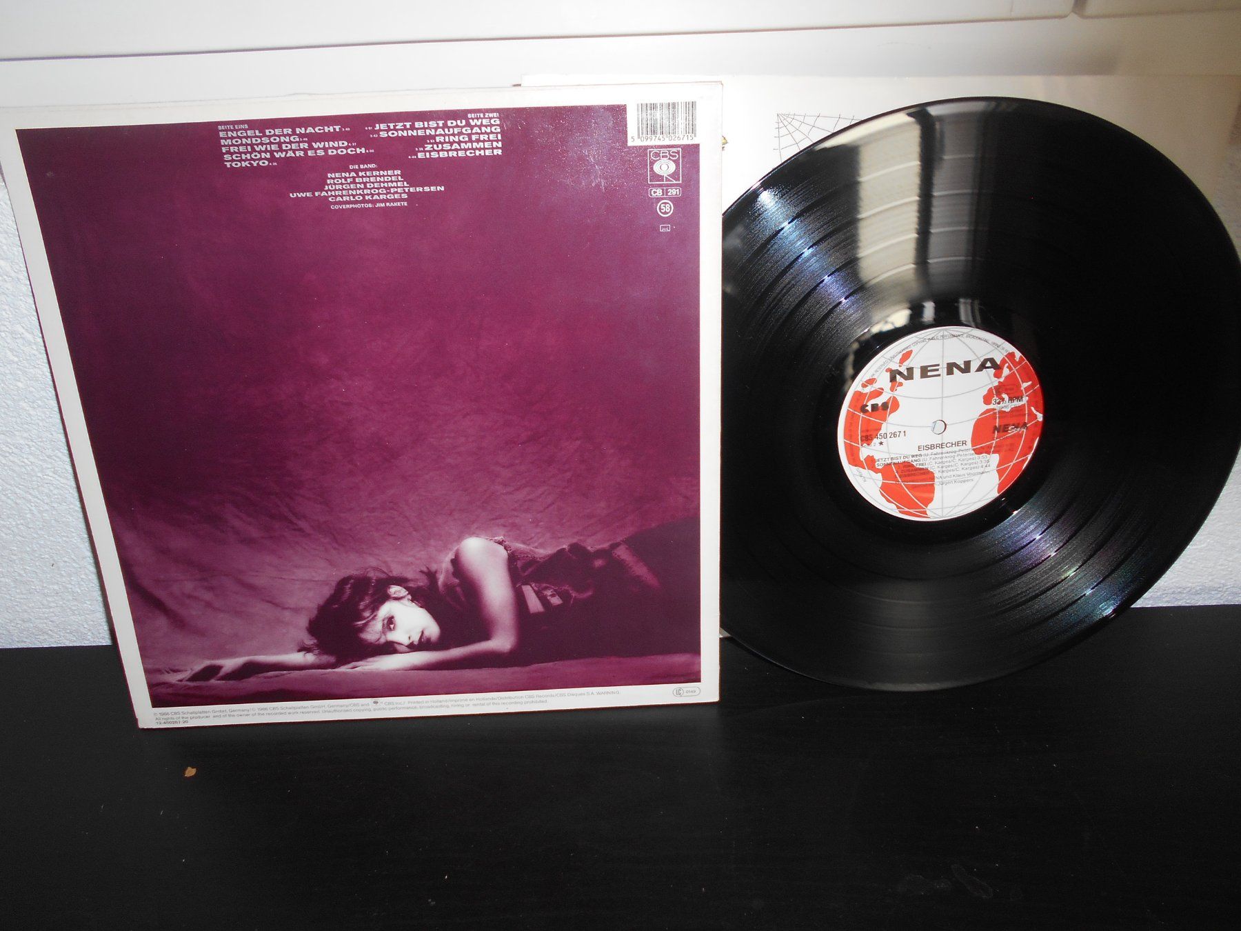 Dischi in vinile: Nena – Eisbrecher / 1986 – Usato da Aarberg venduto da witchhunter01 1