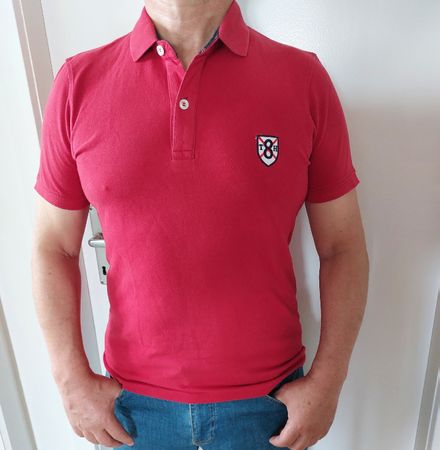 Rotes Sommer Polo Shirt, Top Zustand, Grösse M