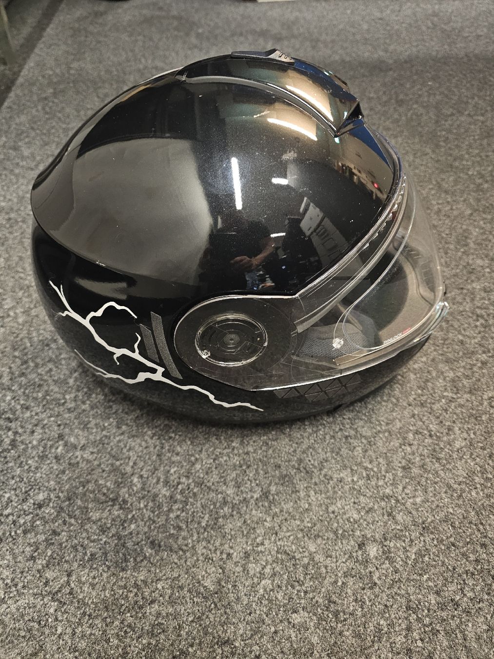 Schuberth Casques & visières: Klapphelm Schuberth schwarz mit Zubehör – Neuf (Voir description) à Reinach BL par Flaecky 3