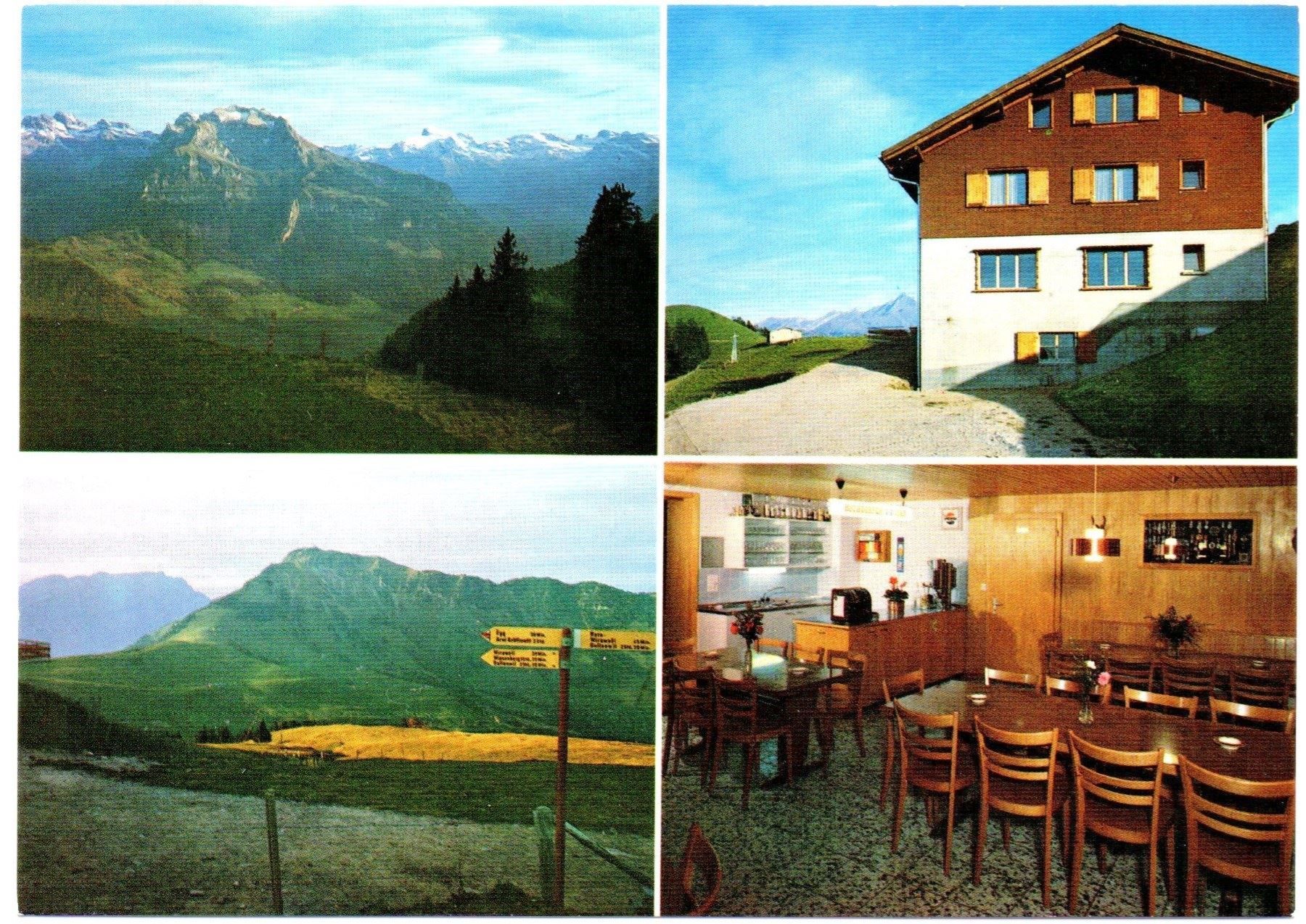 Cartoline postali: WIESENBERG Berggasthaus Gummenalp – Nuovo (secondo la descrizione) da Jona venduto da philajona
