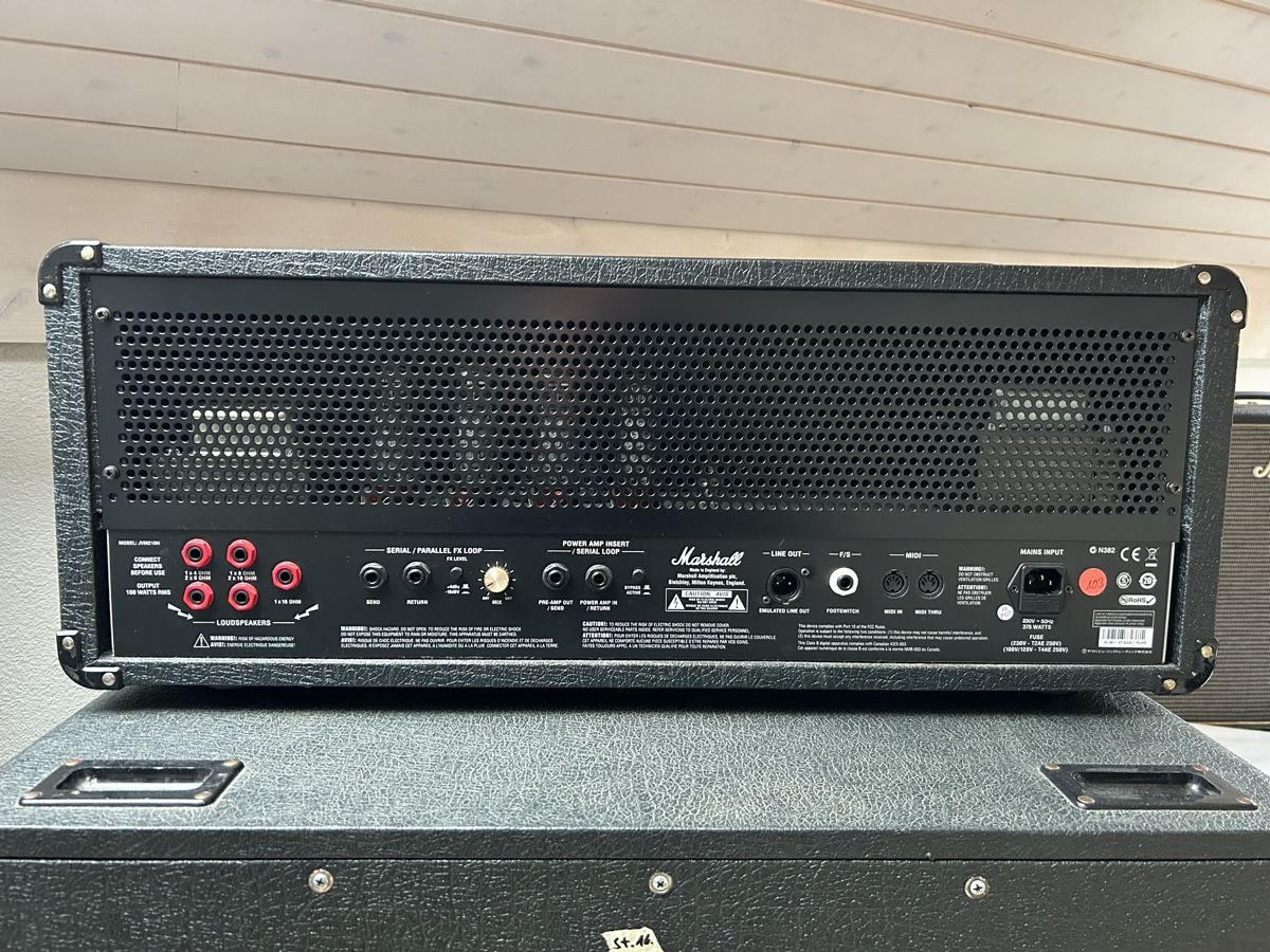 MARSHALL JVM 210H inkl. FOOTSWITCH UND JCM 800 4X12 BOX (Gebraucht) in ...