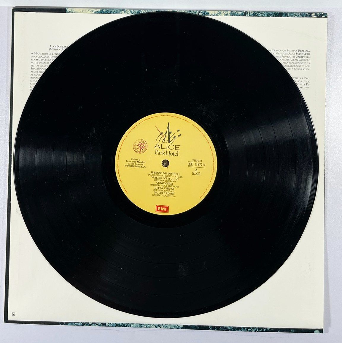 Dischi in vinile: LP: ALICE - Park Hotel (1974) orig. first release – Usato da Frenkendorf venduto da Yard-Sale-2000 4