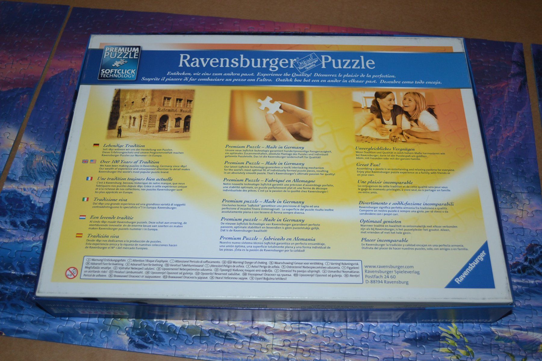 Ravensburger Puzzle: Puzzle 1000 Teile - Strandpanorama – Usato da Kölliken venduto da Knorrli58 5