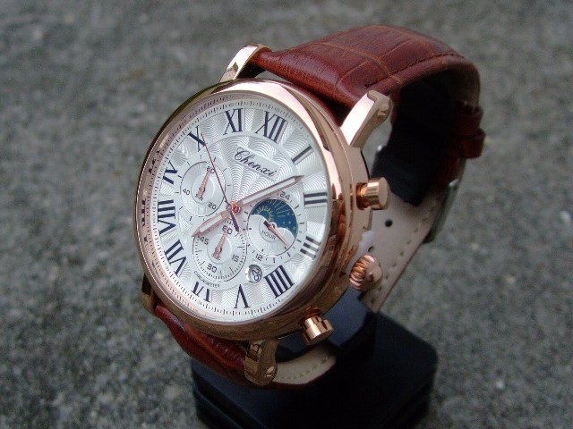 Orologi: HERREN UHR EDEL TOP DESIGN EINACH EIN TRAUM ! – Nuovo e nell'imballaggio originale da Schachen b. Reute venduto da Dzestar 4