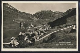 Andermatt /Hospental, Teilansicht gegen 