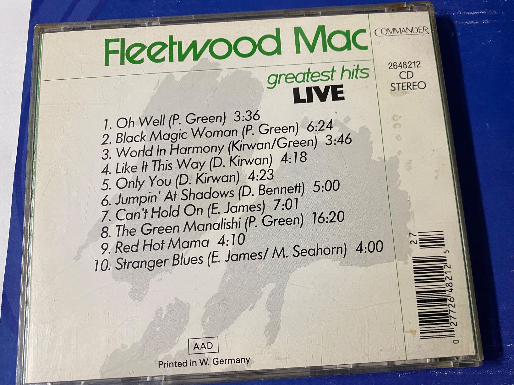 CDs: Fleetwood Mac – Gebraucht aus Muri b. Bern von AdidasCollector 1