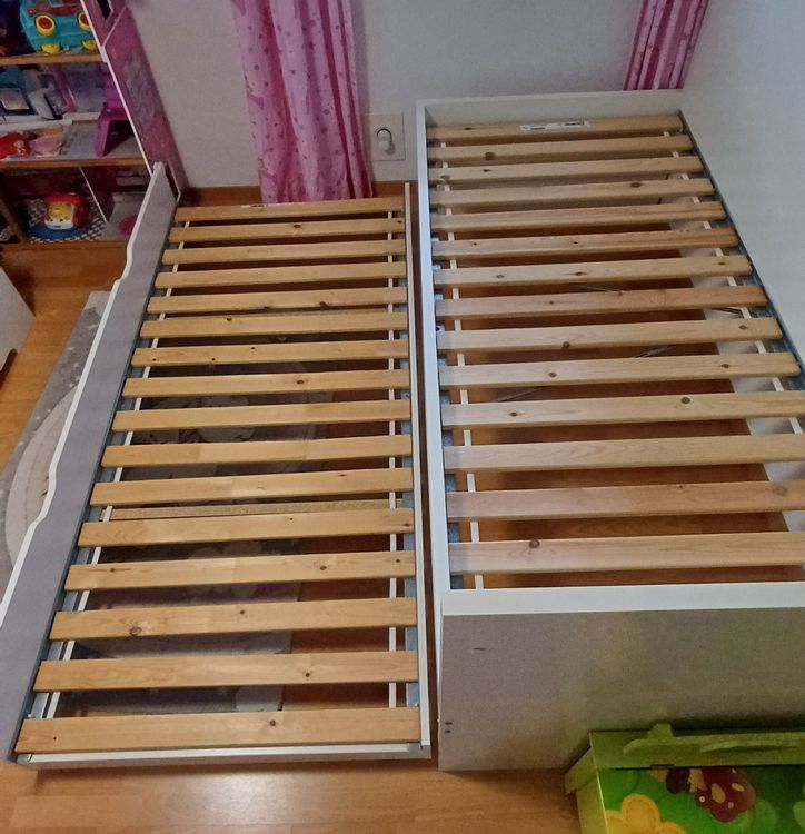 IKEA Bett ausziehbar 2 x 90 x 200 Kaufen auf Ricardo