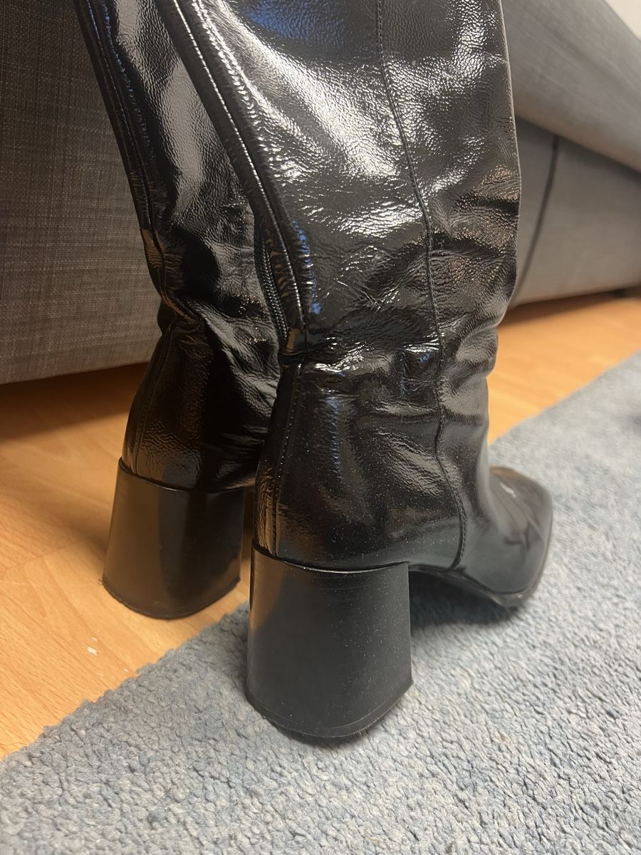 Scarpe da donna: Schwarze Lack Stiefel – Usato da Dübendorf venduto da isa_xrt6 3