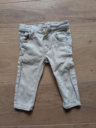Zara Baby Boy Jeans beige Grösse 80