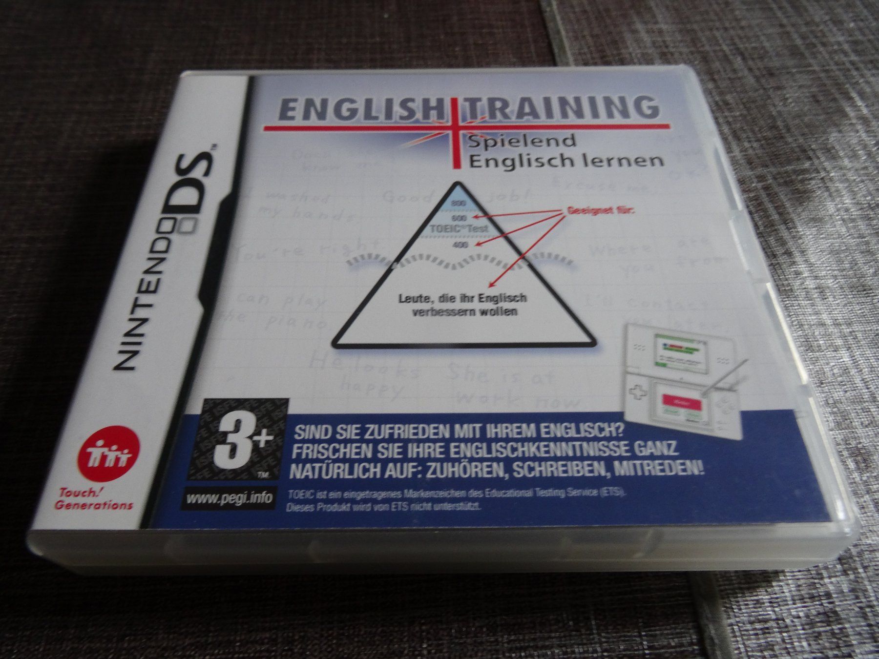 Nintendo Spiele: English Training - Spielend Englisch lernen DS – Gebraucht aus Olten von Disc-Ausverkauf