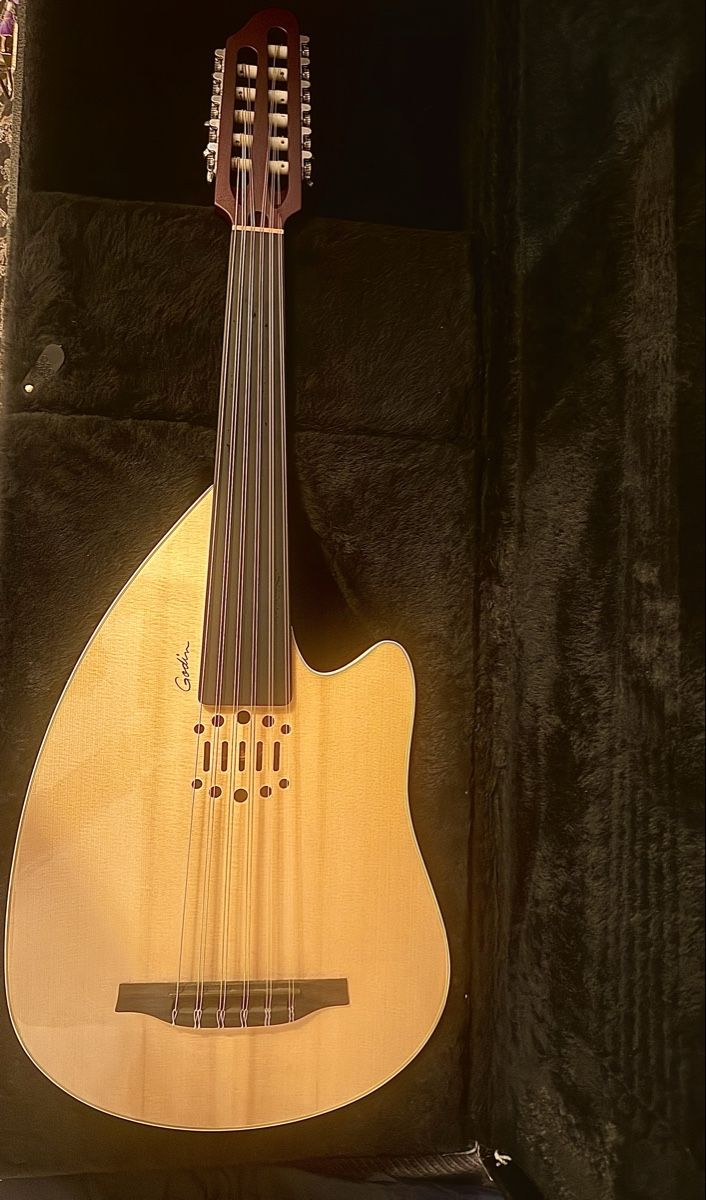 Godin Musikinstrumente: MultiOud Nylon Acoustic-Electric Oud – Gebraucht aus Zürich von Clemensmaria