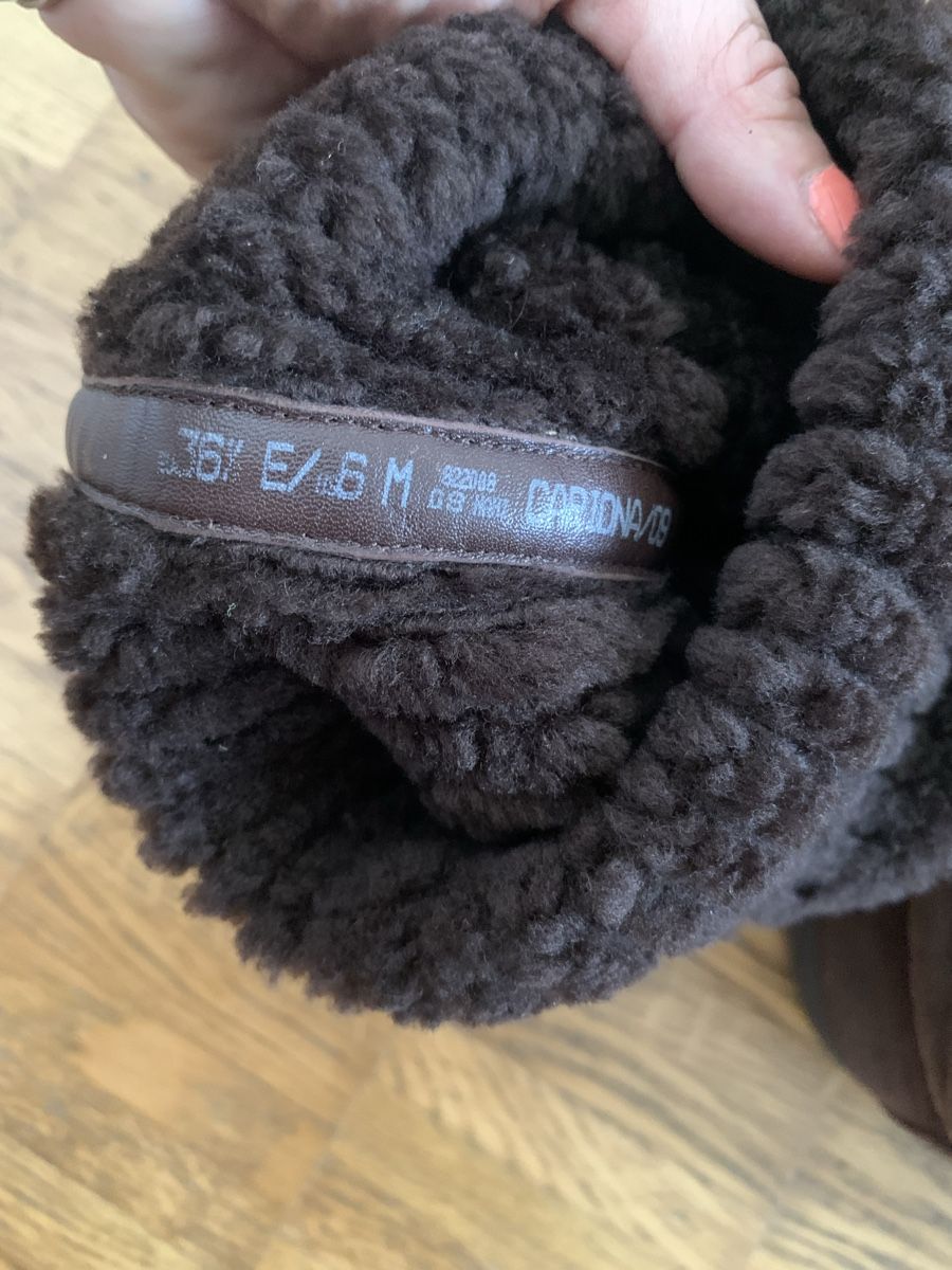 Scarpe da donna: Bally braun lammleder stiefel – Usato da Zürich venduto da Nikuska32 5