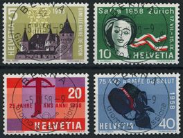 1958  Werbemarken - Ersttag Voll Stempel ET - italienisch·it