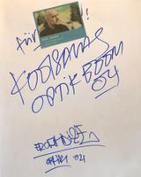 Kool Savas Autogramm signiert Papier A4 m.Bild 20x30cm
