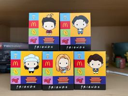 Friends McDonald's Sammelfiguren, 5 Stk