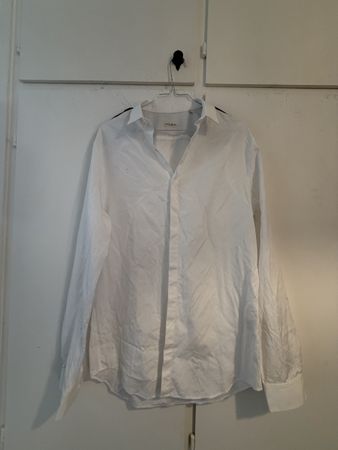 Camicia Paolo Pecora Milano bianca taglia 41 100% cotone
