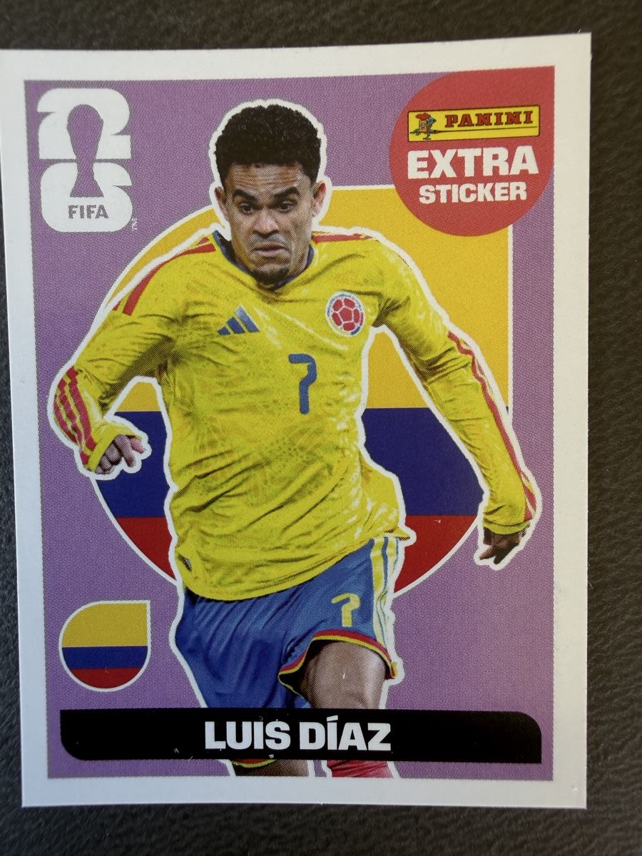 Panini Carte collezionabili: Panini FIFA Extra Sticker Luis Díaz – Nuovo (secondo la descrizione) da Wil SG venduto da Sergione