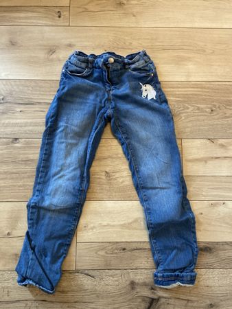 Jeans doublé C&A - fille 140