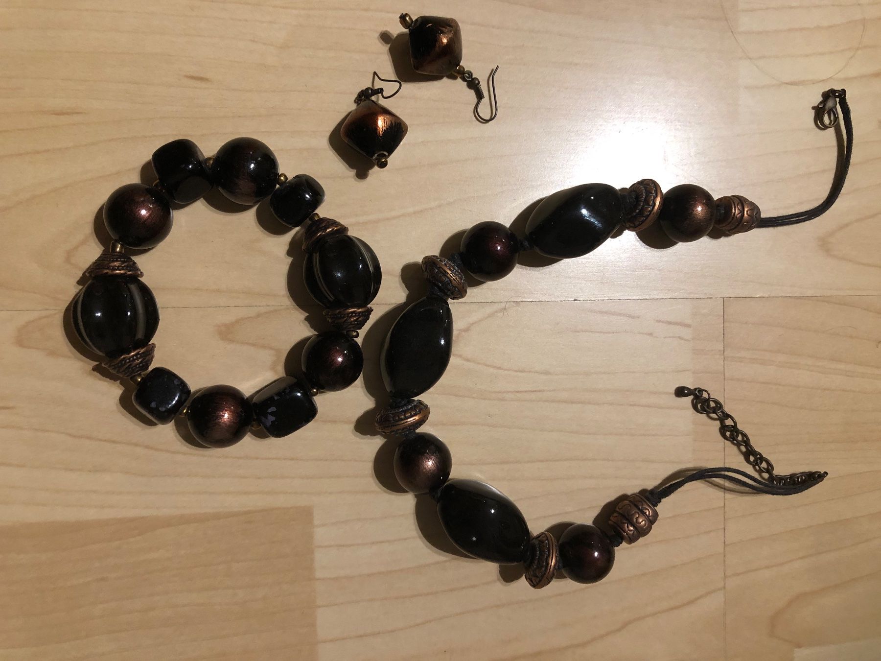 Altri gioielli: Schmuckset braun – Usato da Zell ZH venduto da Guffos