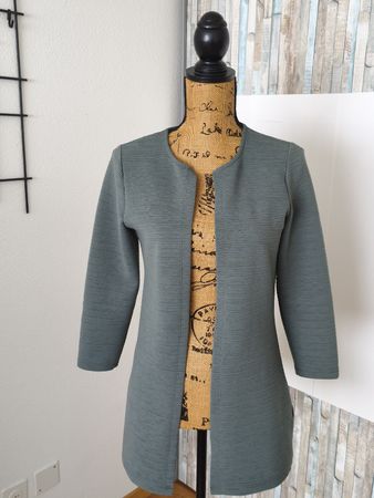 Damen Cardigan Only grün gerippt Grösse S guter Zustand