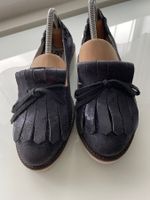 1874 by Walder Loafers Gr. 37, blau, neuwertig