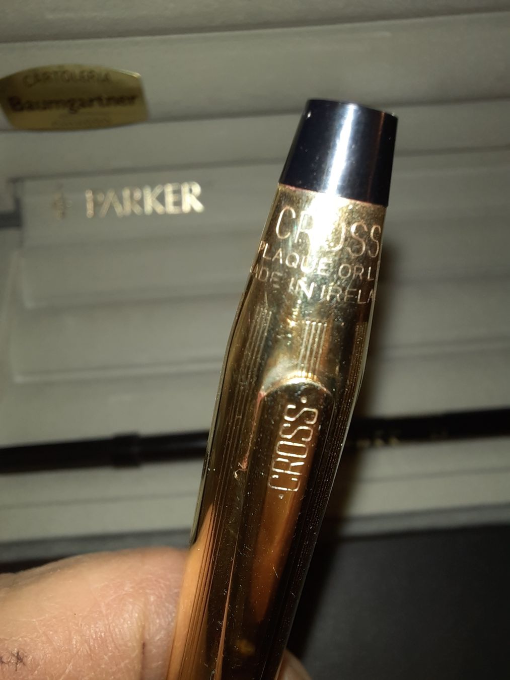 Parker Stifte & Marker: CROSS penna vintage placcato oro – Gebraucht aus Biasca von Old_6blh 2