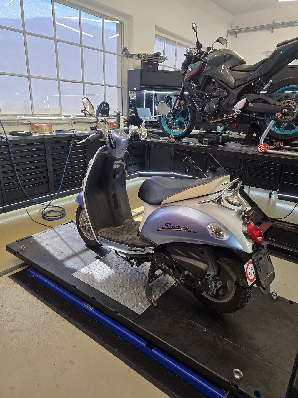Kymco Scooters: Kymco Sento 50 – Defekt aus Zizers von Ritsch-Motors 2