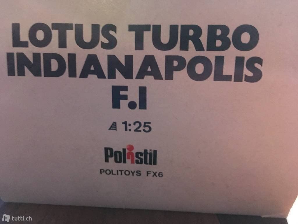 Kit di modellismo & Modellini statici: Vintage Lotus Turbo Indianapolis F.I – Usato da Dielsdorf venduto da Eleanor_Dude 3