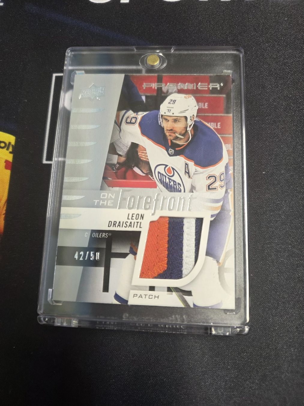 NHL Carte collezionabili: Eishockey Karte Leon Draisaitl Patch 42/50 Upper Deck – Nuovo (secondo la descrizione) da Kilchberg ZH venduto da BlaugelbeMacht1921