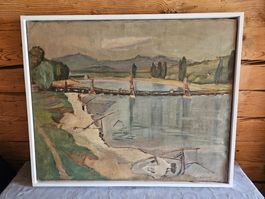 BURCKHARDT Paul Rheinlandschaft 1926