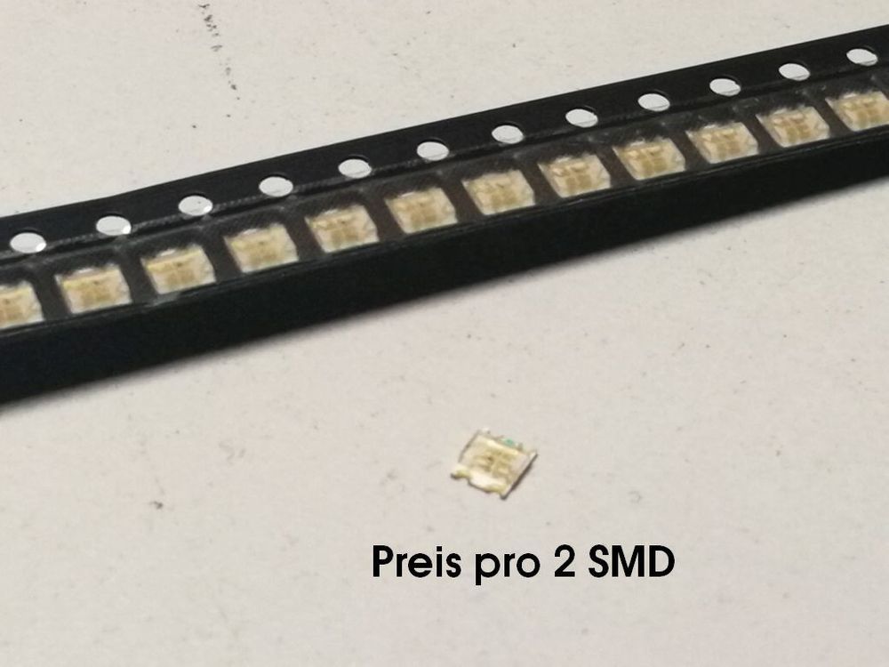 100x LED SMD 1206 – Orange, 605 Nm, 50 Mcd, 1,8 V, 5 MA, Für Elektronikprojekte