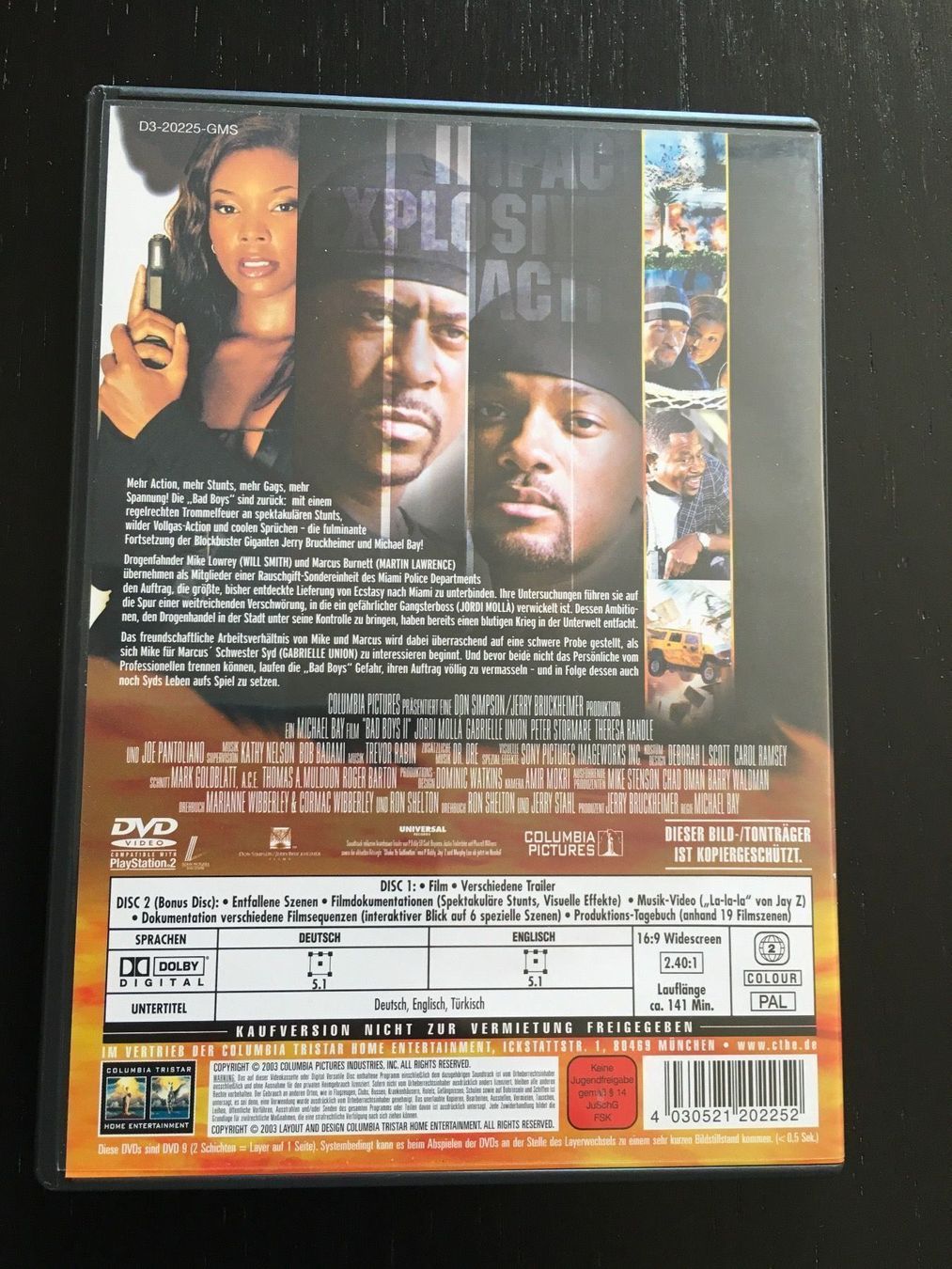 Tutti i DVDs: DVD Bad Boys I I – Usato da Regensdorf venduto da scheissspiel 1